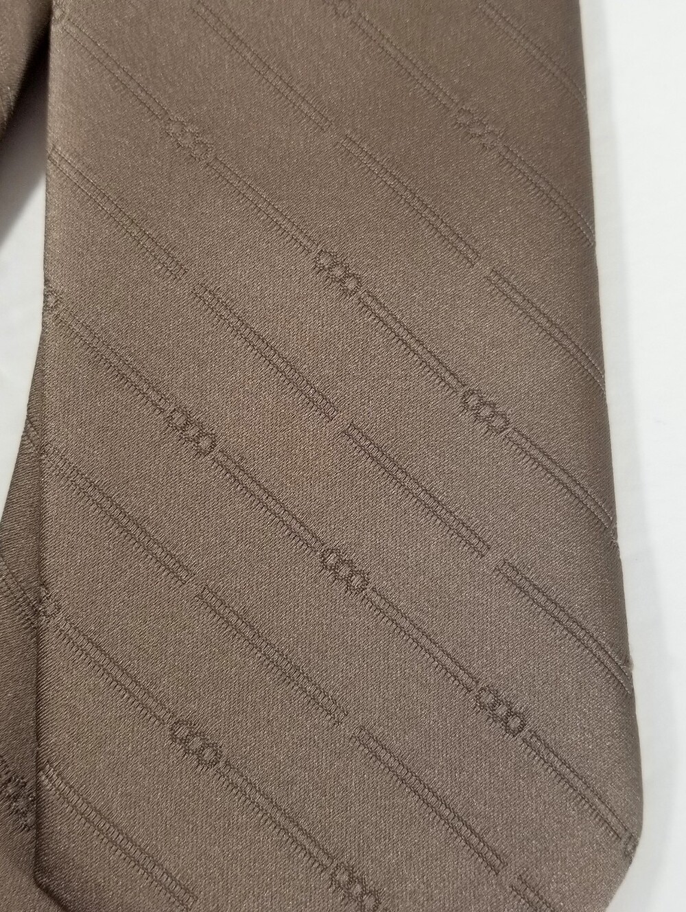 Panhandle Slim Tie Men's Necktie Brown/Tan 58 Inches Long 3 Inches Wide